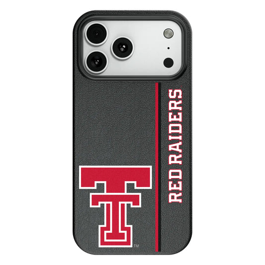 Texas Tech Red Raiders Sidebar MagSafe Compatible Phone Case for Apple iPhone