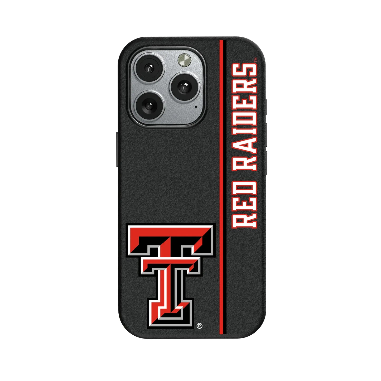 Texas Tech Red Raiders Sidebar MagSafe Compatible Phone Case for Apple iPhone