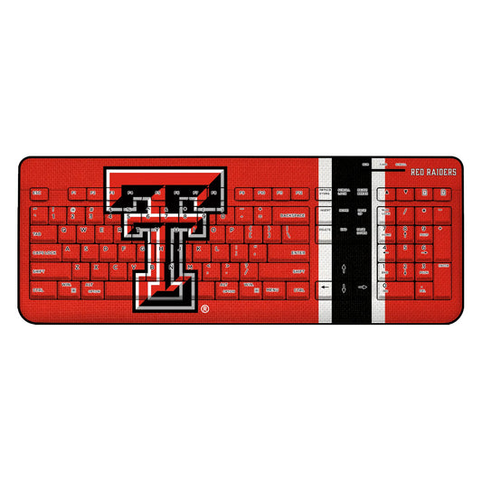 Texas Tech Red Raiders Stripe Wireless USB Keyboard