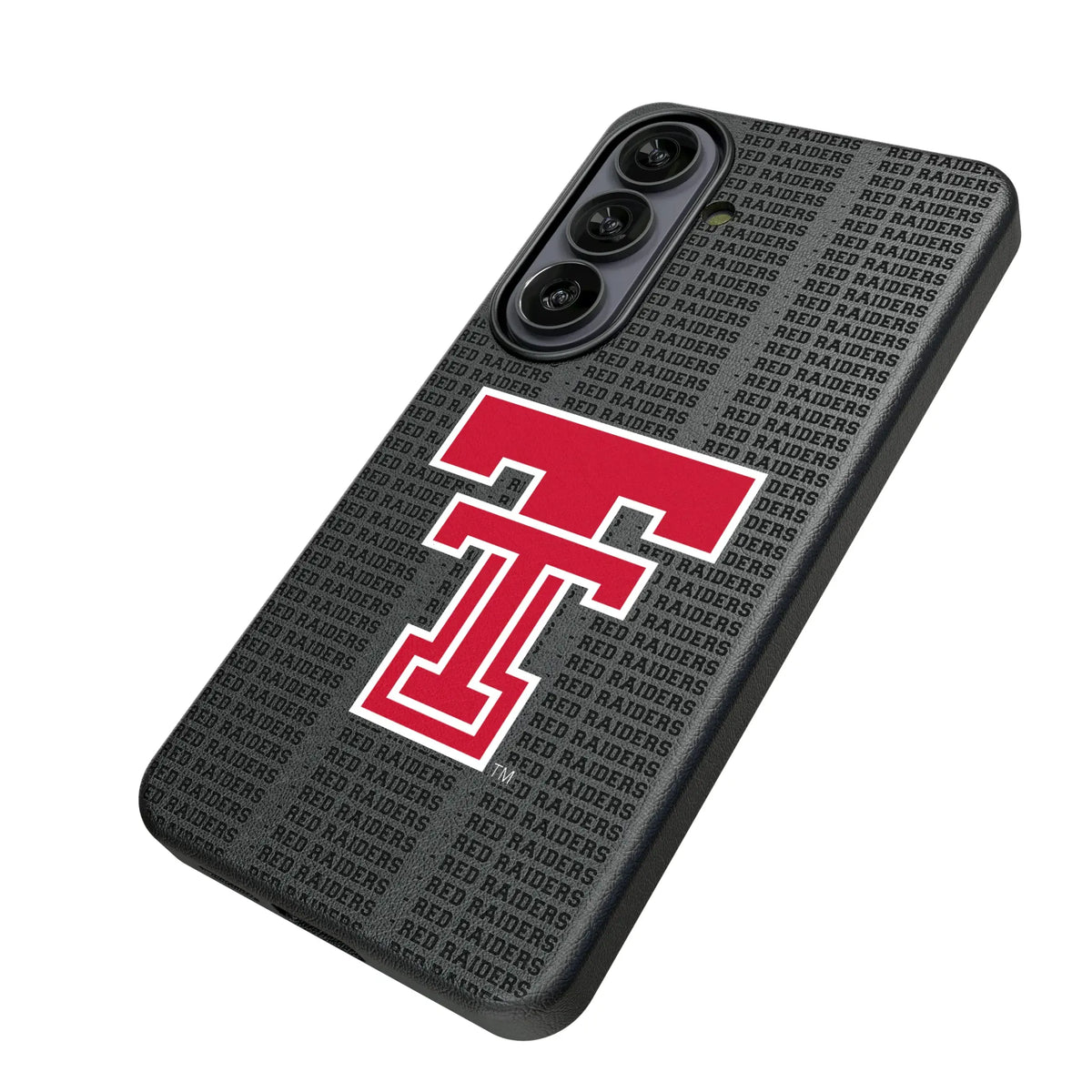 Texas Tech Red Raiders Text Backdrop MagSafe Compatible Phone Case for Samsung Galaxy