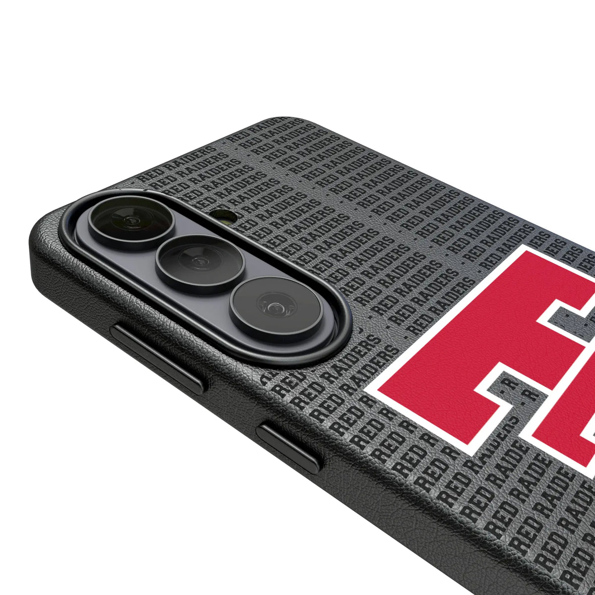 Texas Tech Red Raiders Text Backdrop MagSafe Compatible Phone Case for Samsung Galaxy