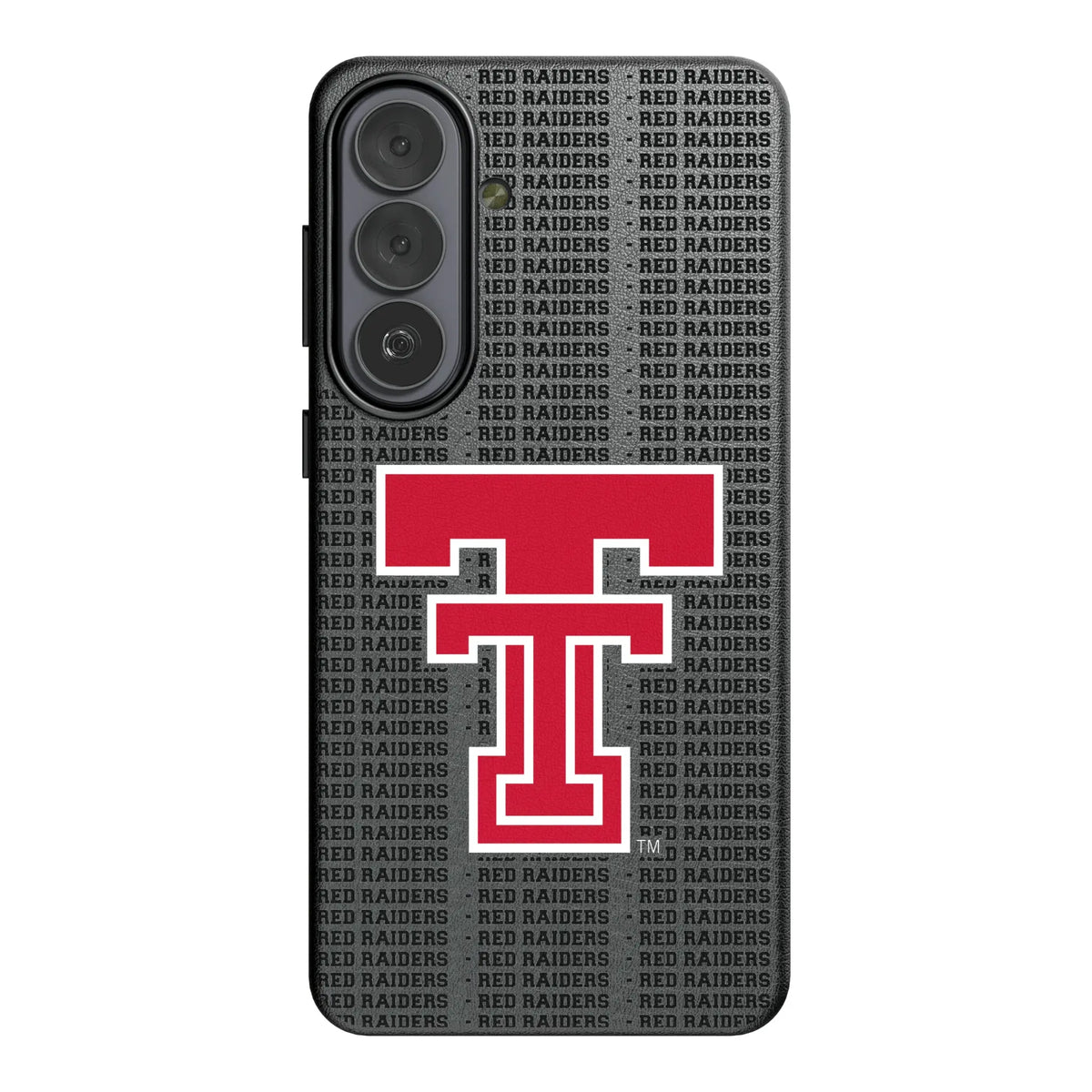 Texas Tech Red Raiders Text Backdrop MagSafe Compatible Phone Case for Samsung Galaxy