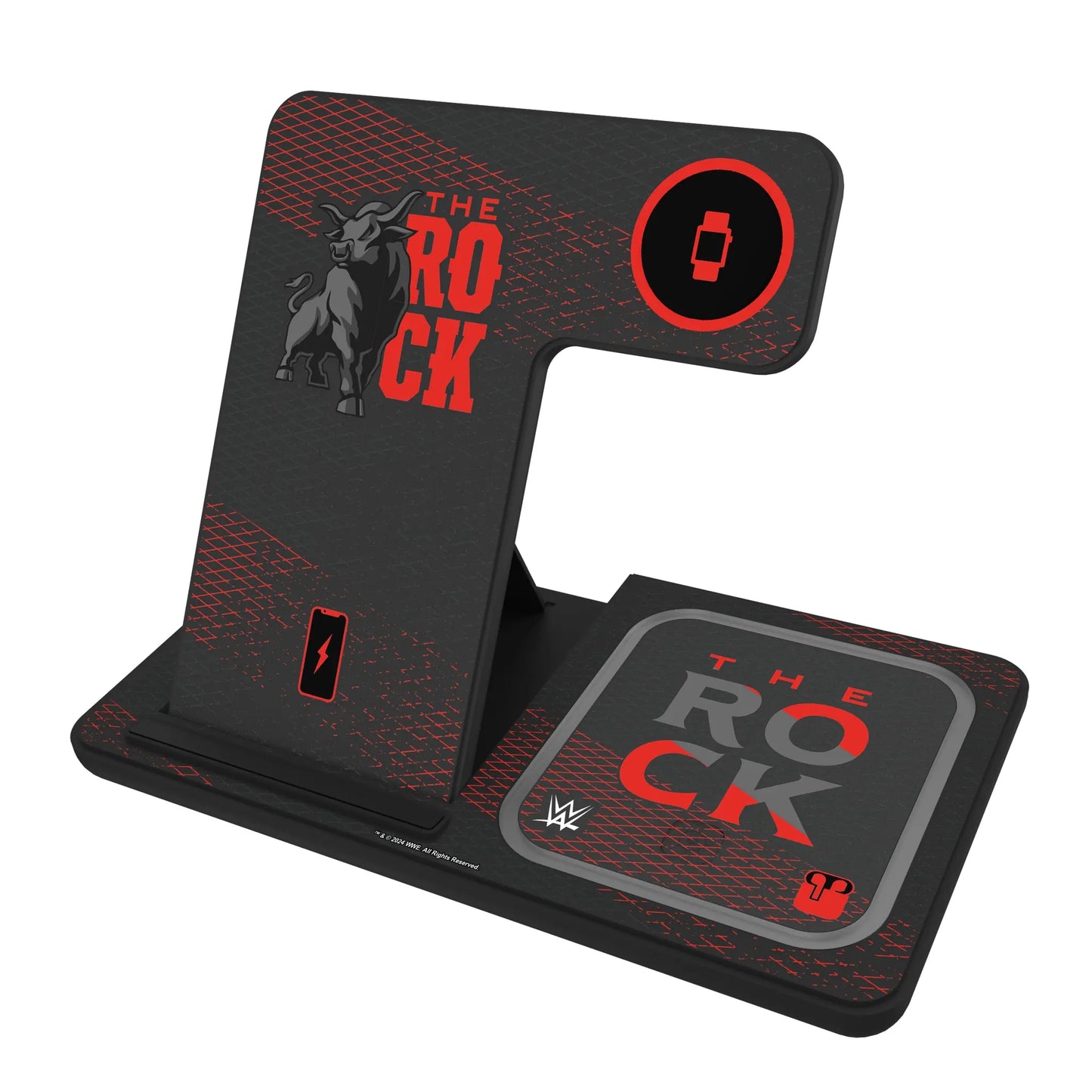 The Rock Steel 3 in 1 Charging Station