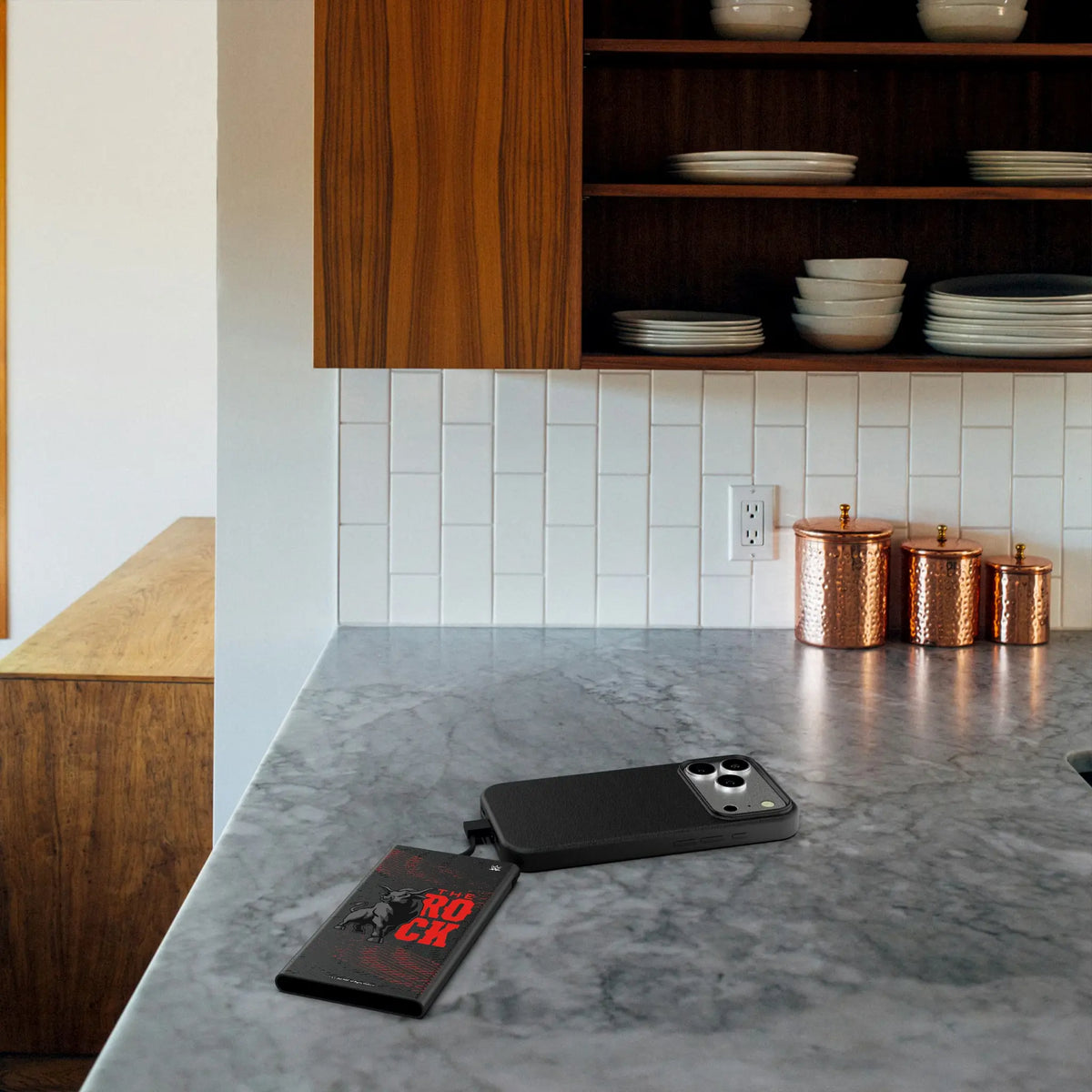 The Rock Steel 5000mAh Flat Powerbank
