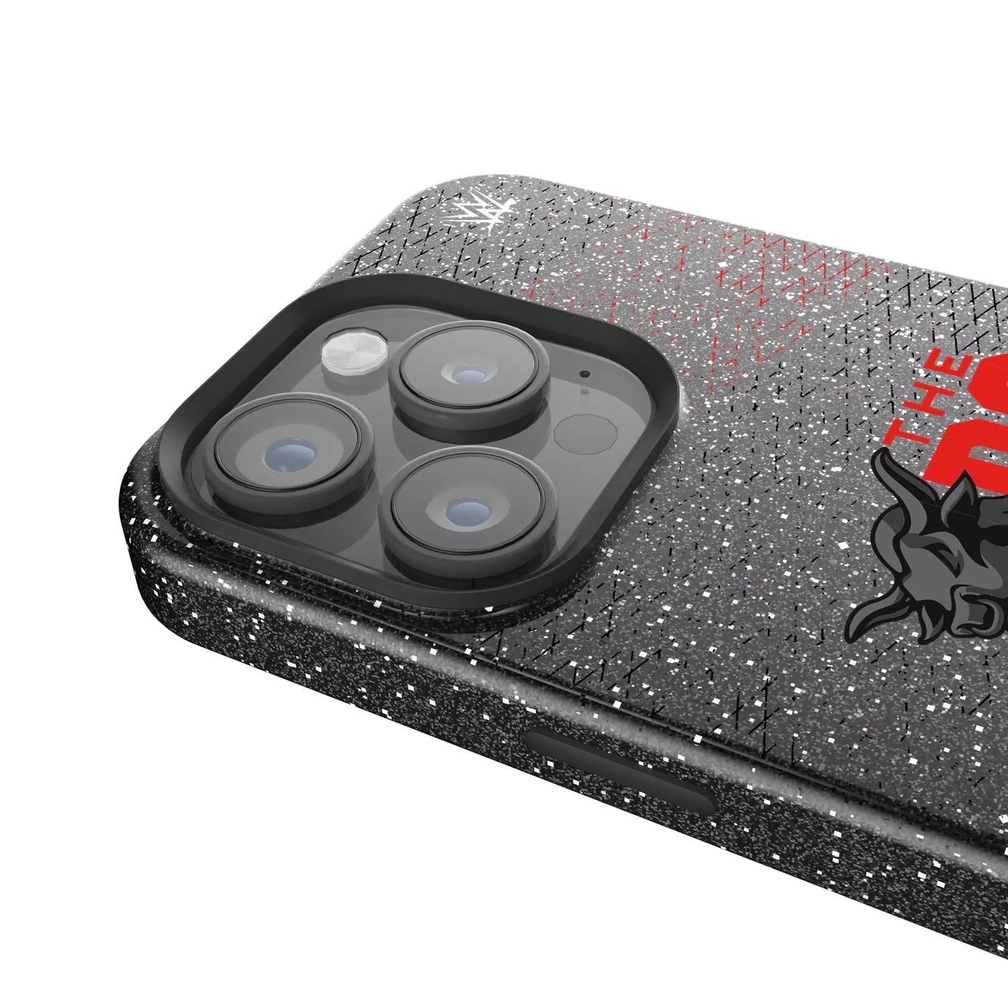 The Rock Steel Black Bling Phone Case for Apple iPhone