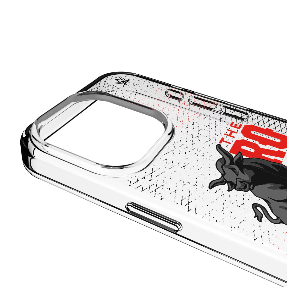 The Rock Steel Clear Phone Case for Apple iPhone