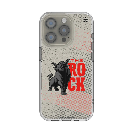The Rock Steel Clear Phone Case for Apple iPhone