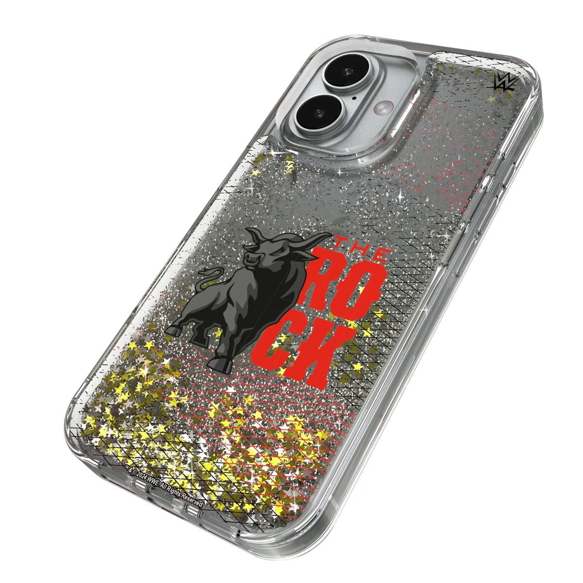 The Rock Steel Glitter Phone Case for Apple iPhone