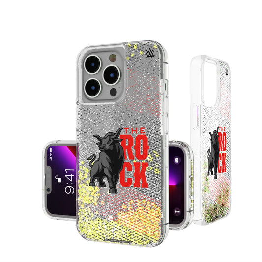 The Rock Steel Glitter Phone Case for Apple iPhone