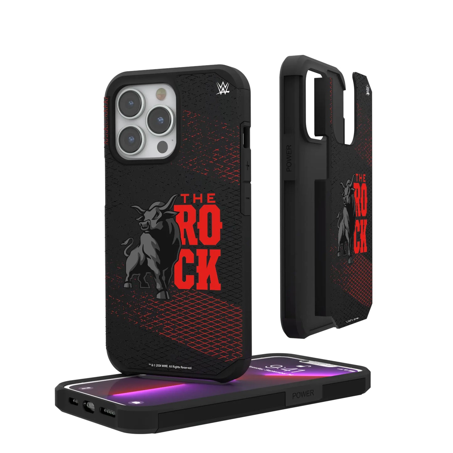The Rock Steel Rugged Phone Case for Apple iPhone