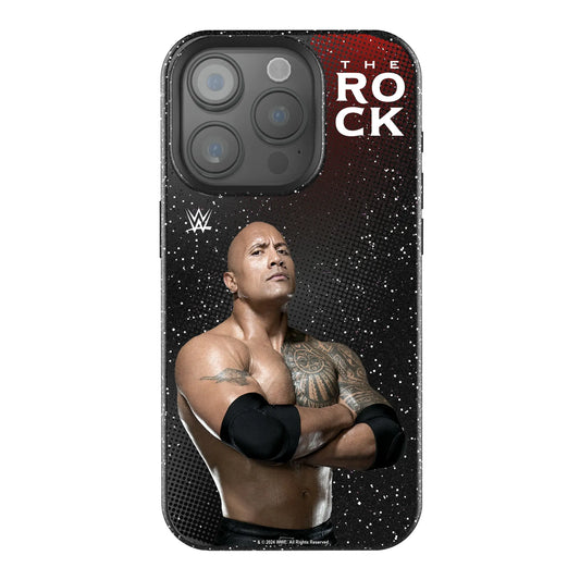 The Rock Superstar Black Bling Phone Case for Apple iPhone