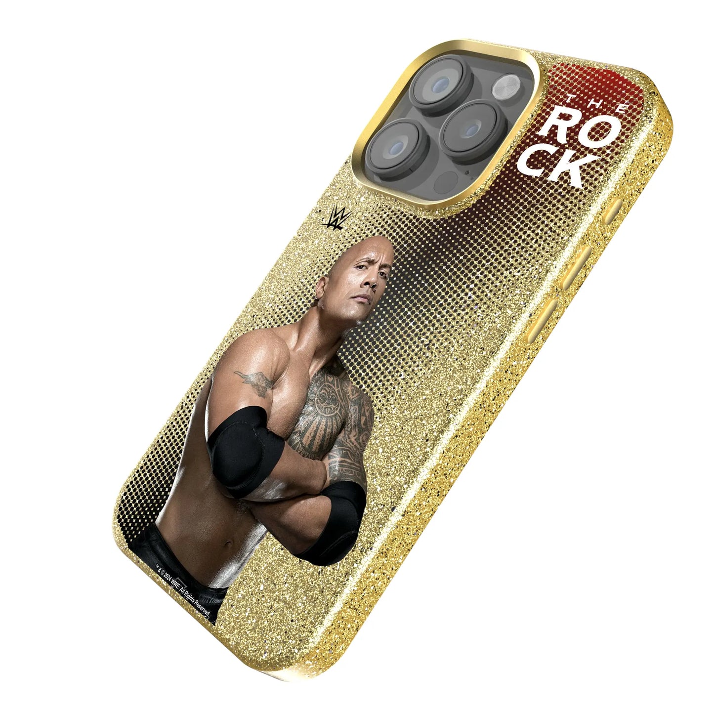 The Rock Superstar Bling Phone Case for Apple iPhone