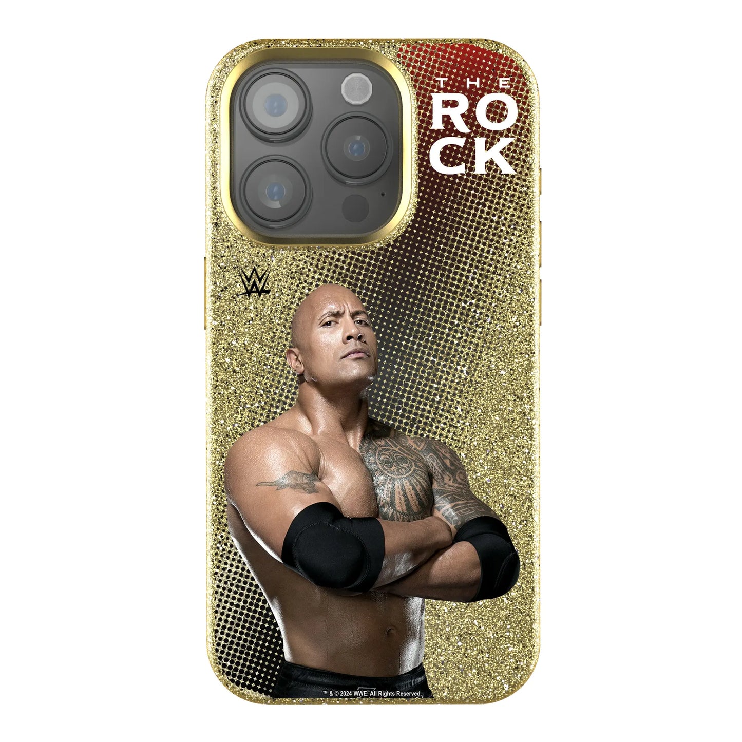 The Rock Superstar Bling Phone Case for Apple iPhone