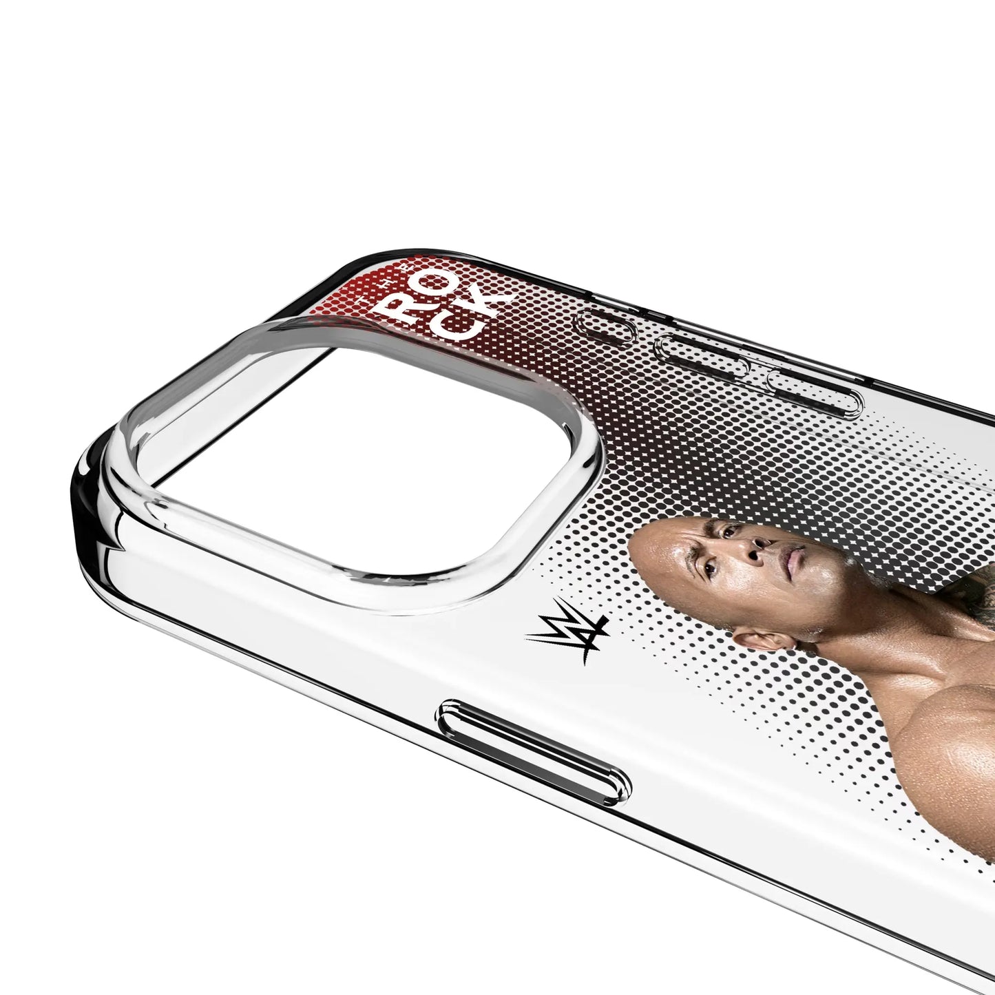 The Rock Superstar Clear Phone Case for Apple iPhone