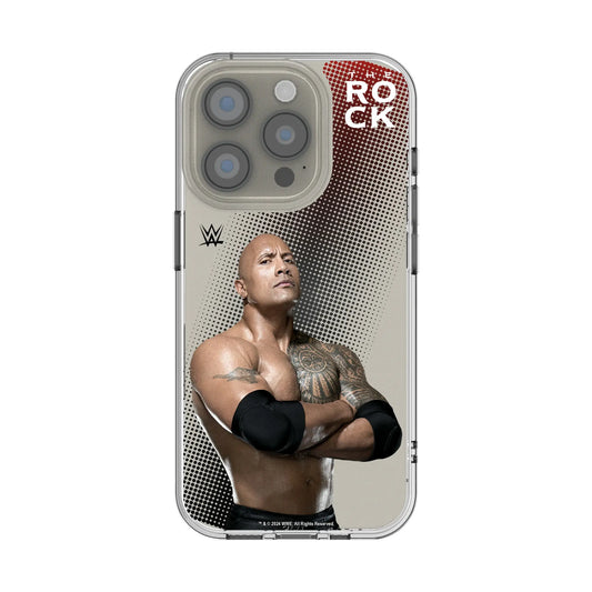 The Rock Superstar Clear Phone Case for Apple iPhone