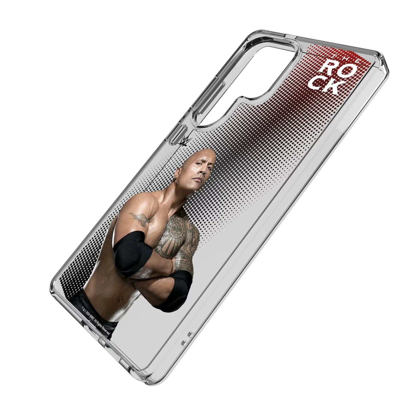 The Rock Superstar Clear Phone Case for Samsung Galaxy