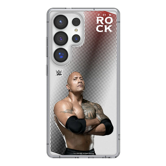 The Rock Superstar Clear Phone Case for Samsung Galaxy