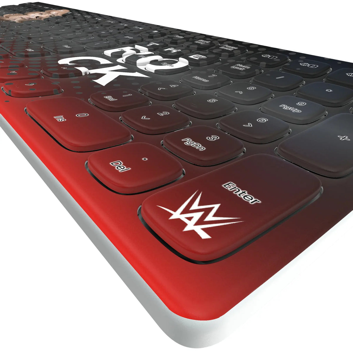 The Rock Superstar Curved Wireless Keyboard