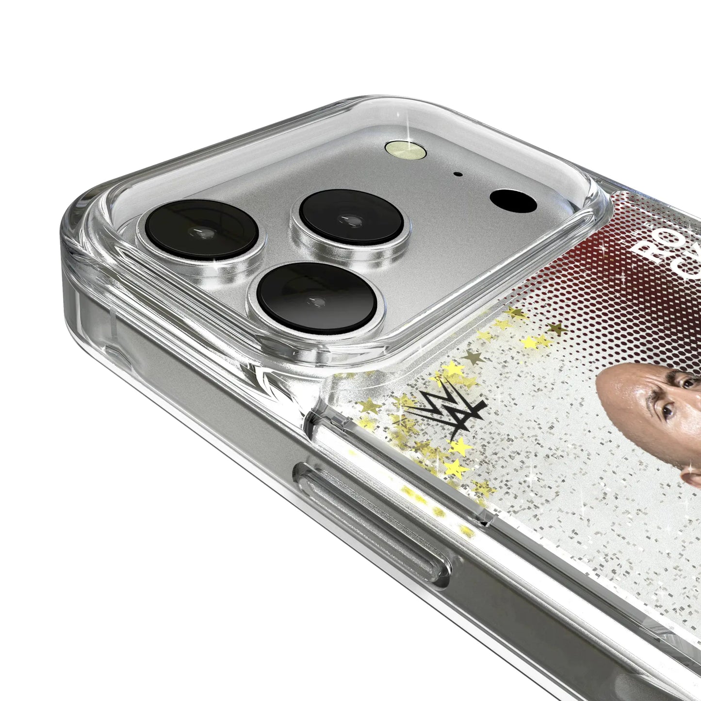 The Rock Superstar Glitter Phone Case for Apple iPhone