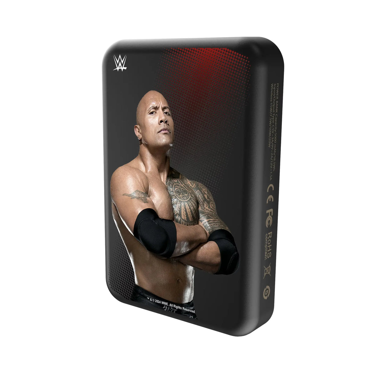 The Rock Superstar Wireless Mag Power Bank