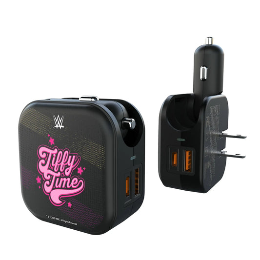 Tiffany Stratton Steel 2 in 1 USB A/C Charger