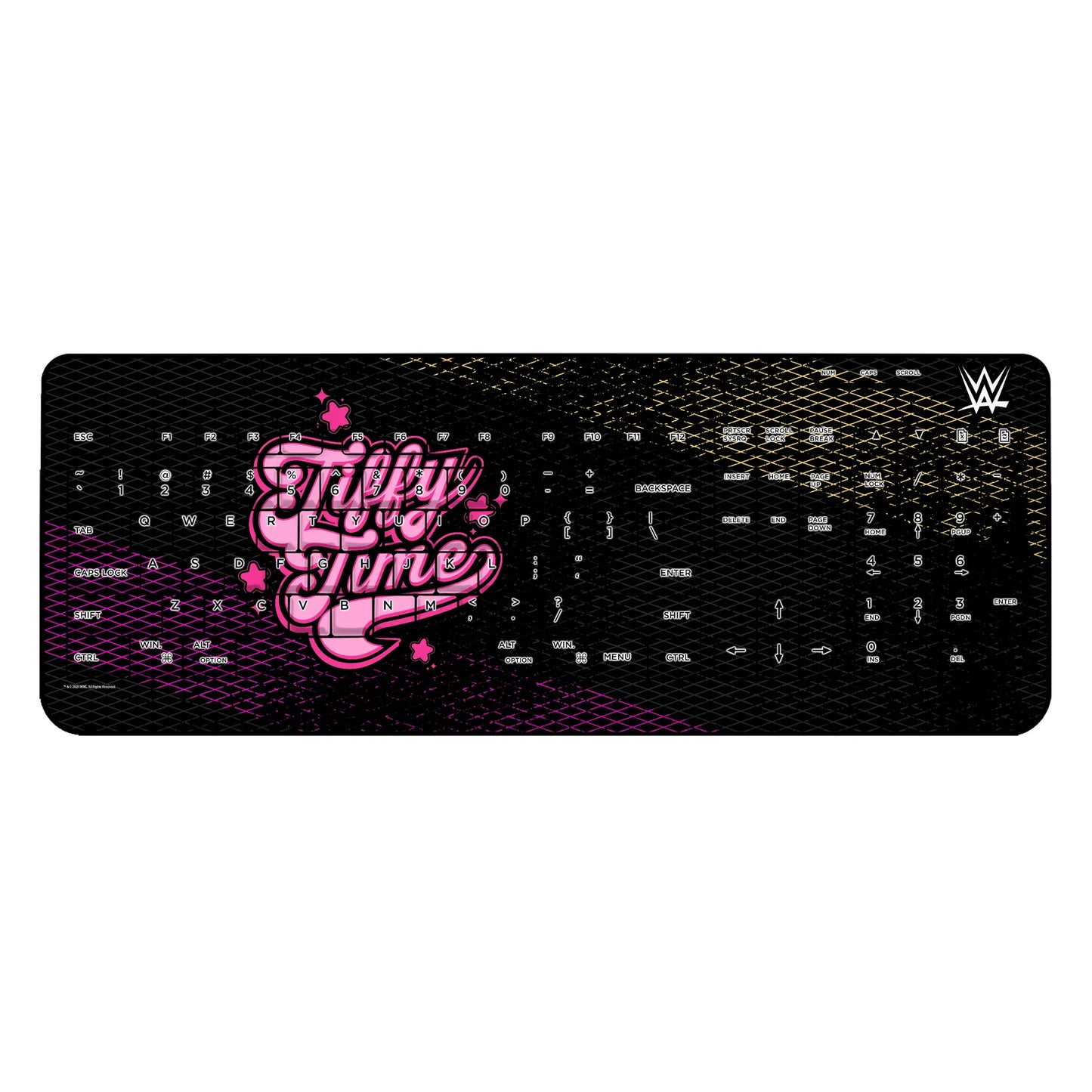 Tiffany Stratton Steel Wireless USB Keyboard