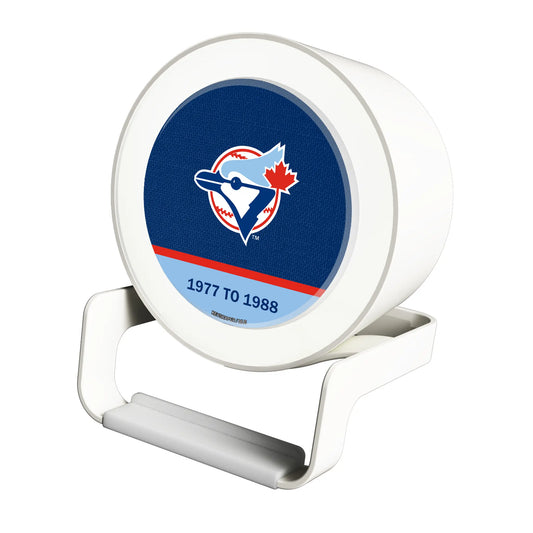 Toronto Blue Jays 1977-1988 - Cooperstown Collection Endzone Solid Night Light Charger and Bluetooth Speaker