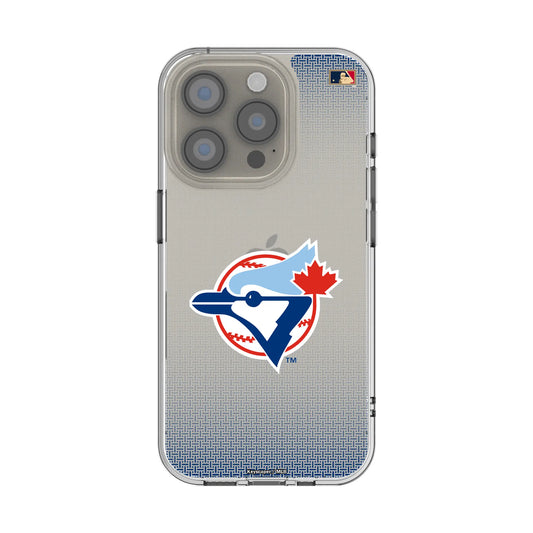 Toronto Blue Jays 1977-1988 - Cooperstown Collection Linen Clear Phone Case for Apple iPhone