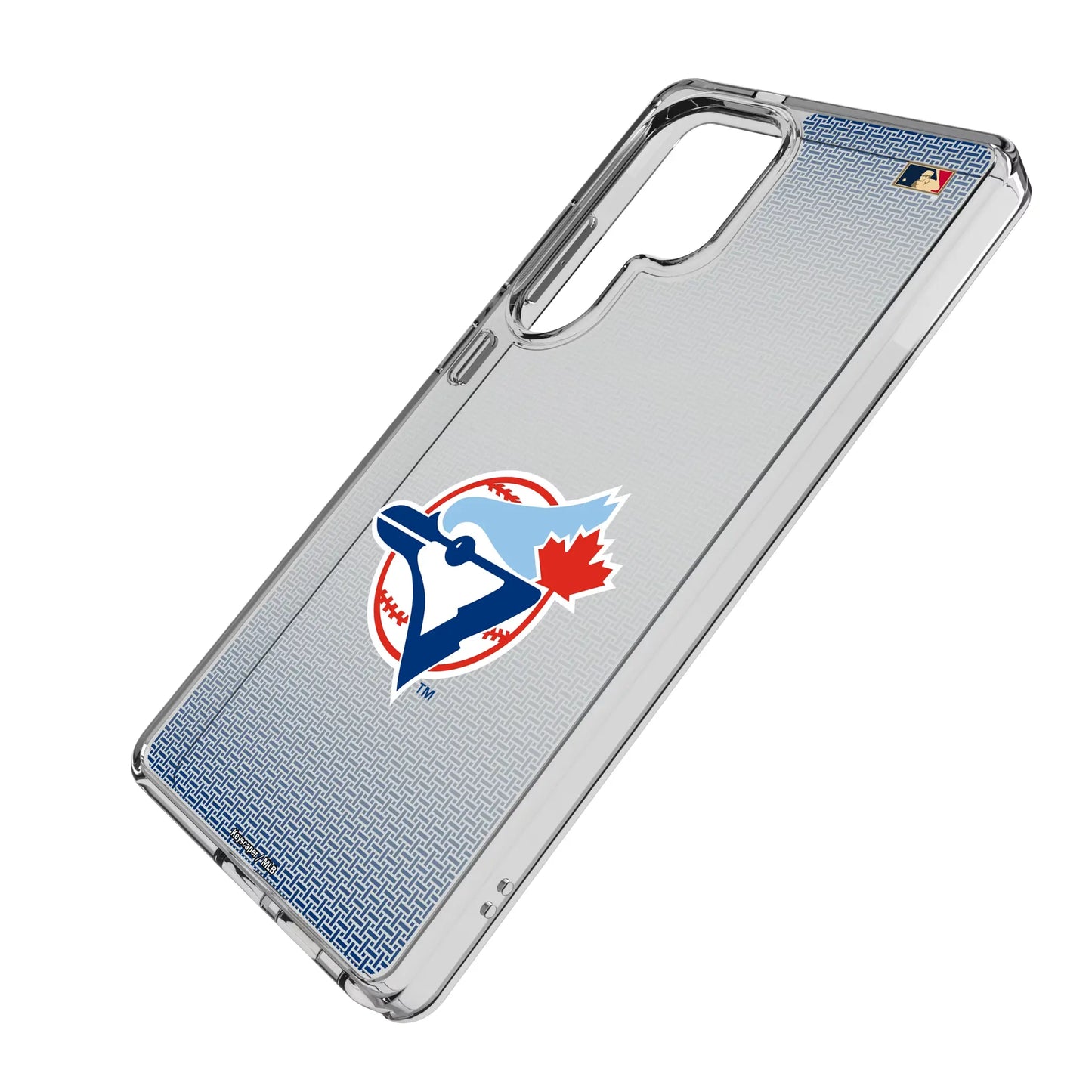 Toronto Blue Jays 1977-1988 - Cooperstown Collection Linen Clear Phone Case for Samsung Galaxy