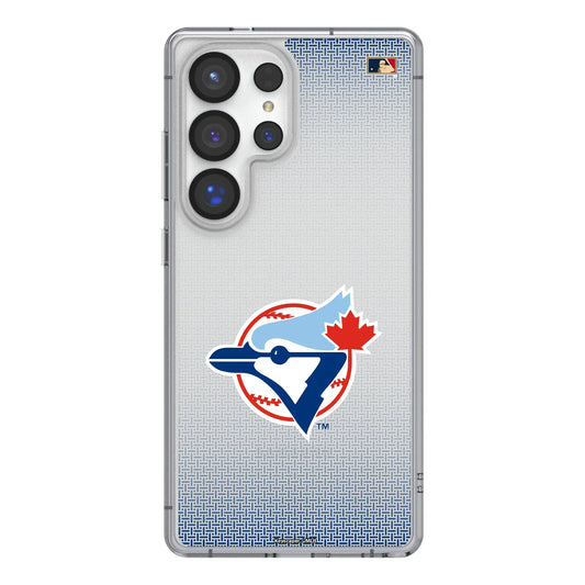 Toronto Blue Jays 1977-1988 - Cooperstown Collection Linen Clear Phone Case for Samsung Galaxy