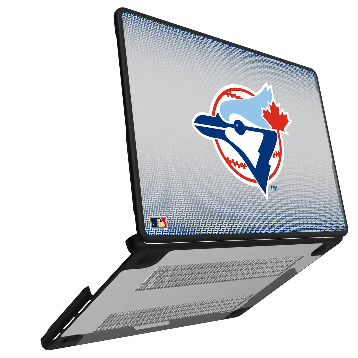Toronto Blue Jays 1977-1988 - Cooperstown Collection Linen Laptop Case for Apple MacBook