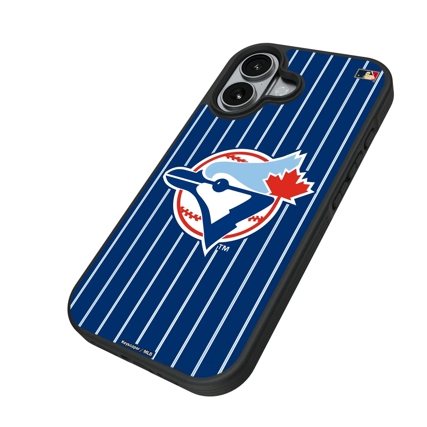 Toronto Blue Jays 1977-1988 - Cooperstown Collection Pinstripe Bump Phone Case for Apple iPhone