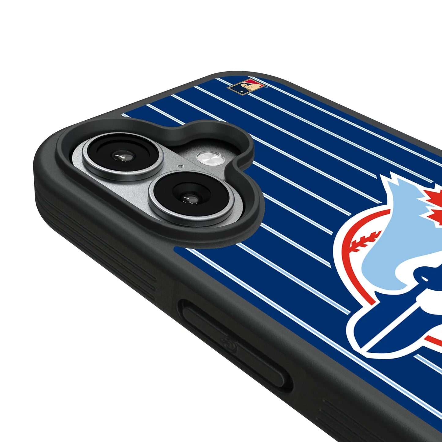 Toronto Blue Jays 1977-1988 - Cooperstown Collection Pinstripe Bump Phone Case for Apple iPhone