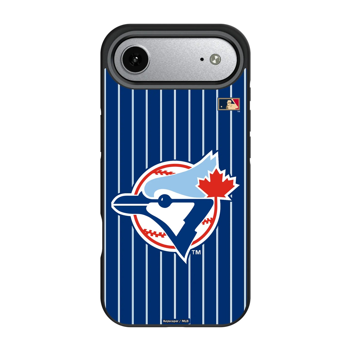 Toronto Blue Jays 1977-1988 - Cooperstown Collection Pinstripe Bump Phone Case for Apple iPhone