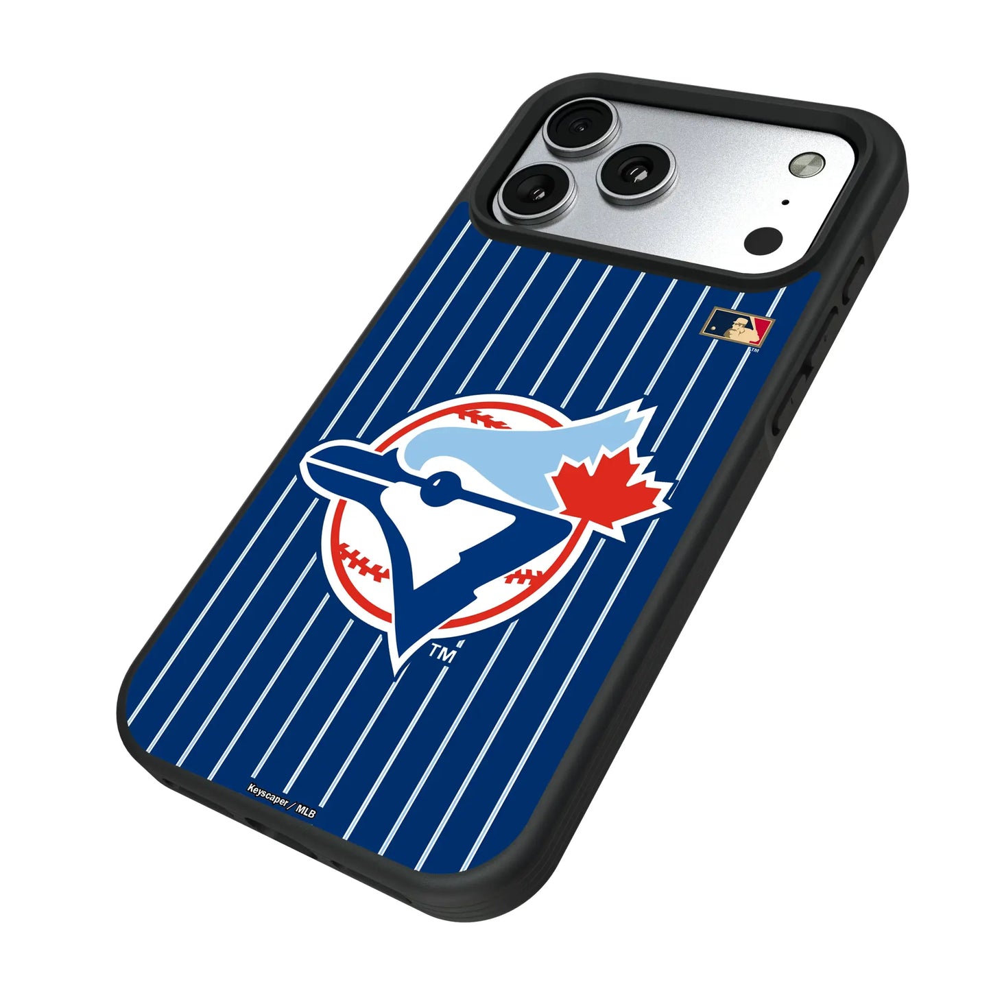 Toronto Blue Jays 1977-1988 - Cooperstown Collection Pinstripe Bump Phone Case for Apple iPhone