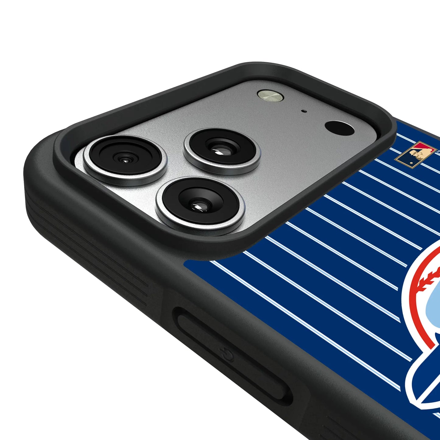 Toronto Blue Jays 1977-1988 - Cooperstown Collection Pinstripe Bump Phone Case for Apple iPhone