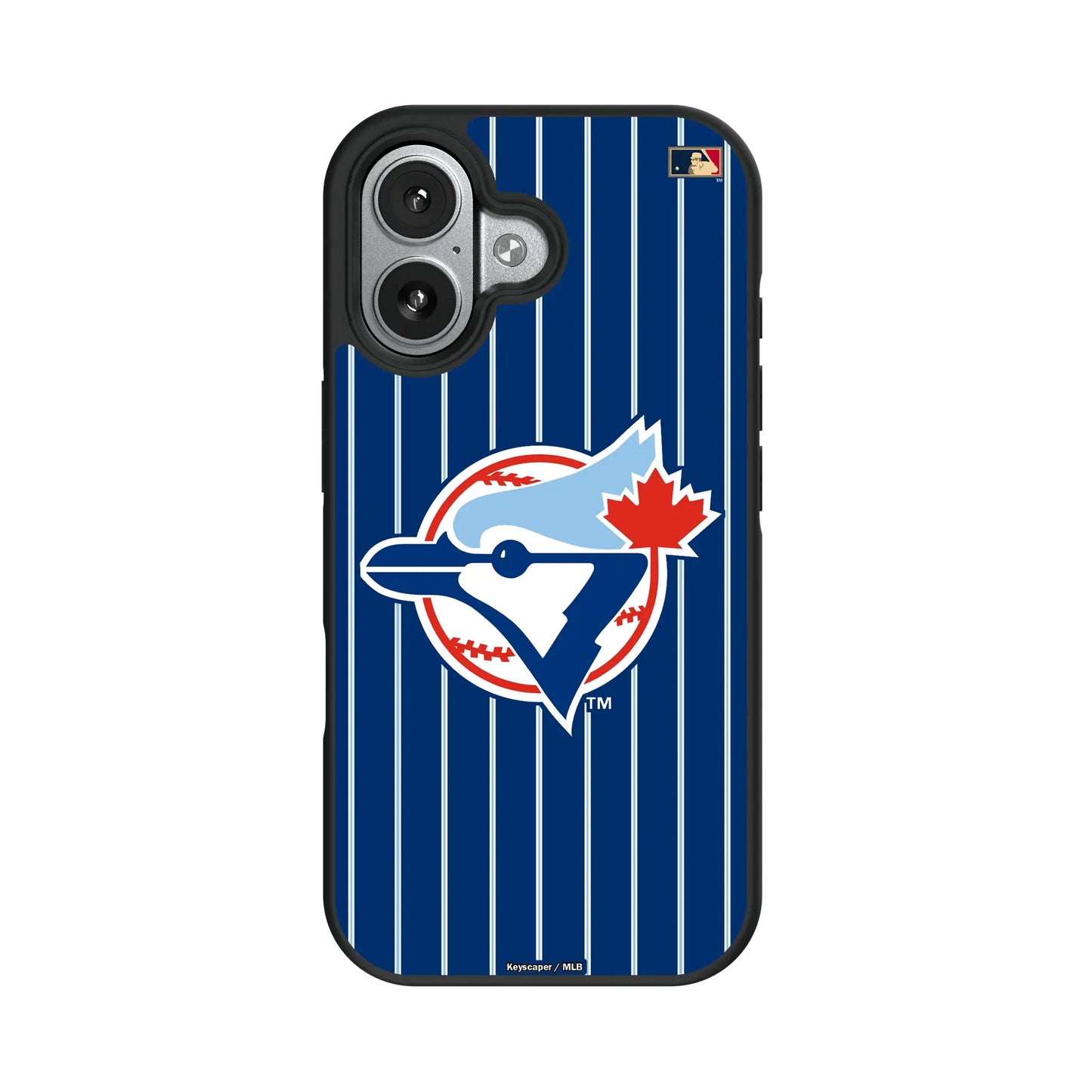 Toronto Blue Jays 1977-1988 - Cooperstown Collection Pinstripe Bump Phone Case for Apple iPhone