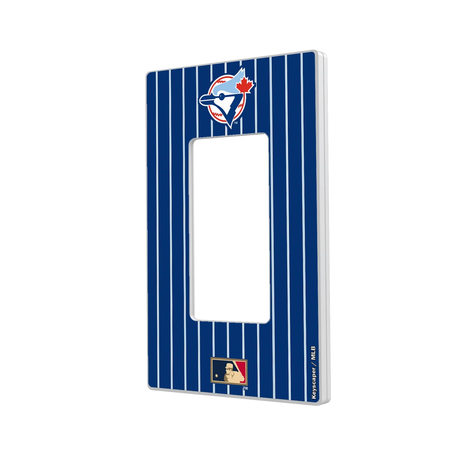 Toronto Blue Jays 1977-1988 - Cooperstown Collection Pinstripe Hidden-Screw Light Switch Plate