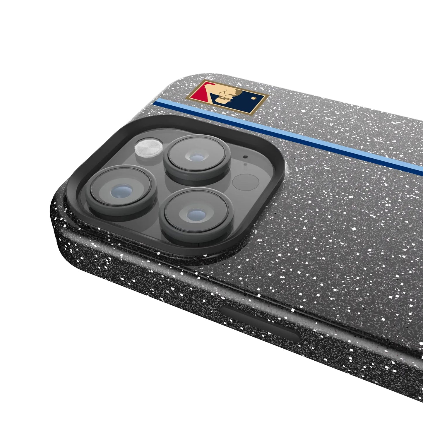 Toronto Blue Jays 1977-1988 - Cooperstown Collection Sidebar Black Bling Phone Case for Apple iPhone