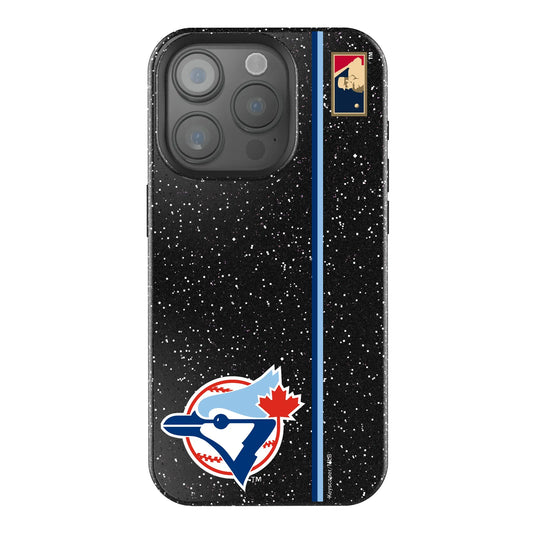 Toronto Blue Jays 1977-1988 - Cooperstown Collection Sidebar Black Bling Phone Case for Apple iPhone