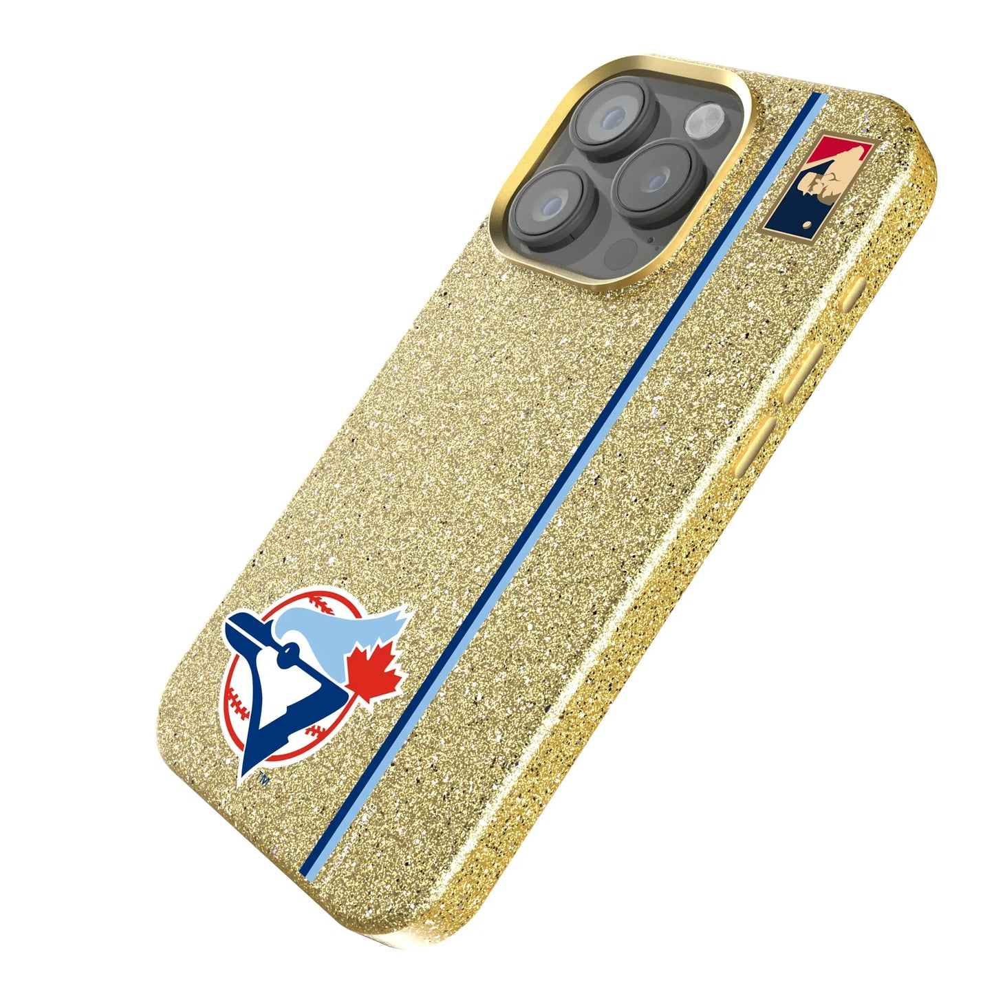 Toronto Blue Jays 1977-1988 - Cooperstown Collection Sidebar Bling Phone Case for Apple iPhone