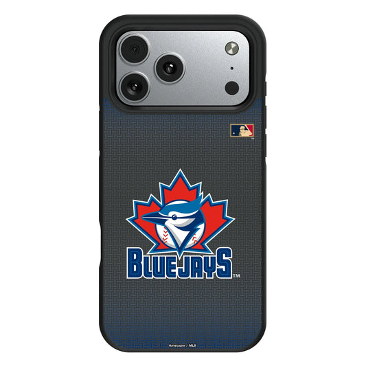 Toronto Blue Jays 1997-2002 - Cooperstown Collection Linen Bump Phone Case for Apple iPhone