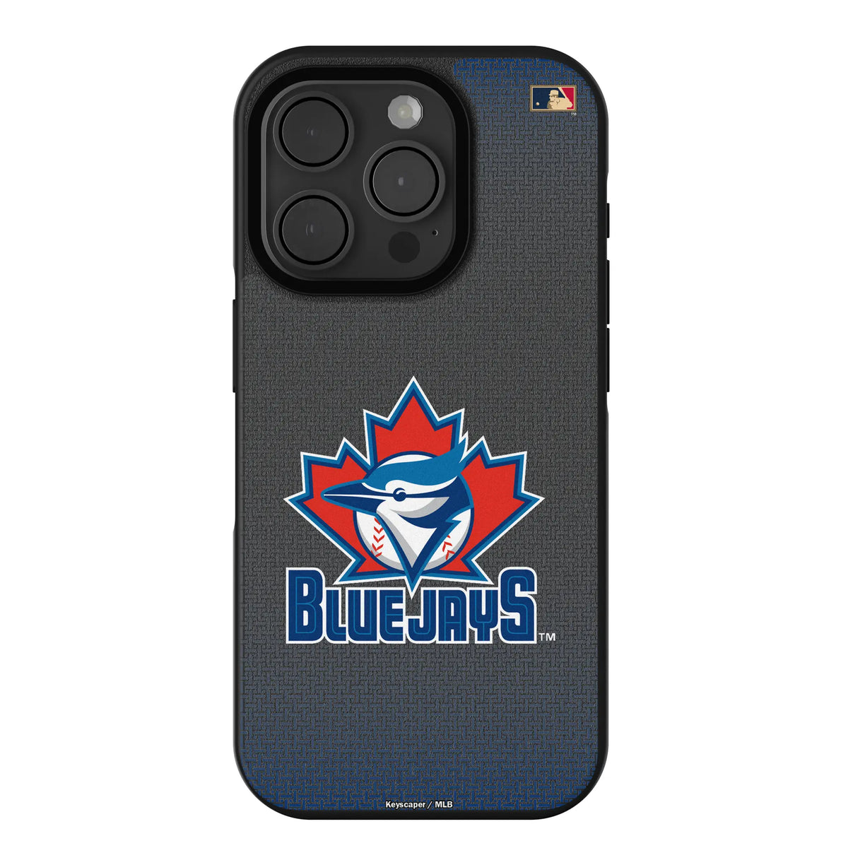 Toronto Blue Jays 1997-2002 - Cooperstown Collection Linen Bump Phone Case for Apple iPhone