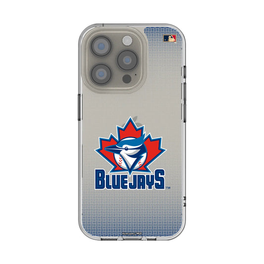 Toronto Blue Jays 1997-2002 - Cooperstown Collection Linen Clear Phone Case for Apple iPhone