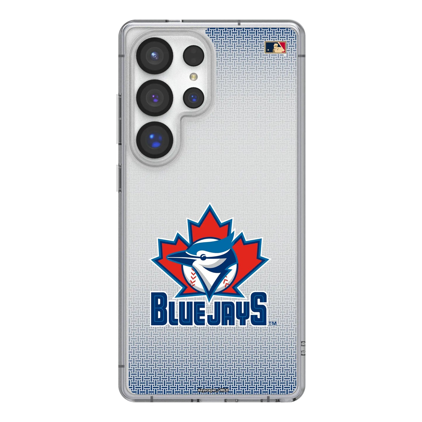 Toronto Blue Jays 1997-2002 - Cooperstown Collection Linen Clear Phone Case for Samsung Galaxy