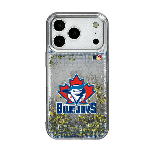 Toronto Blue Jays 1997-2002 - Cooperstown Collection Linen Glitter Phone Case for Apple iPhone