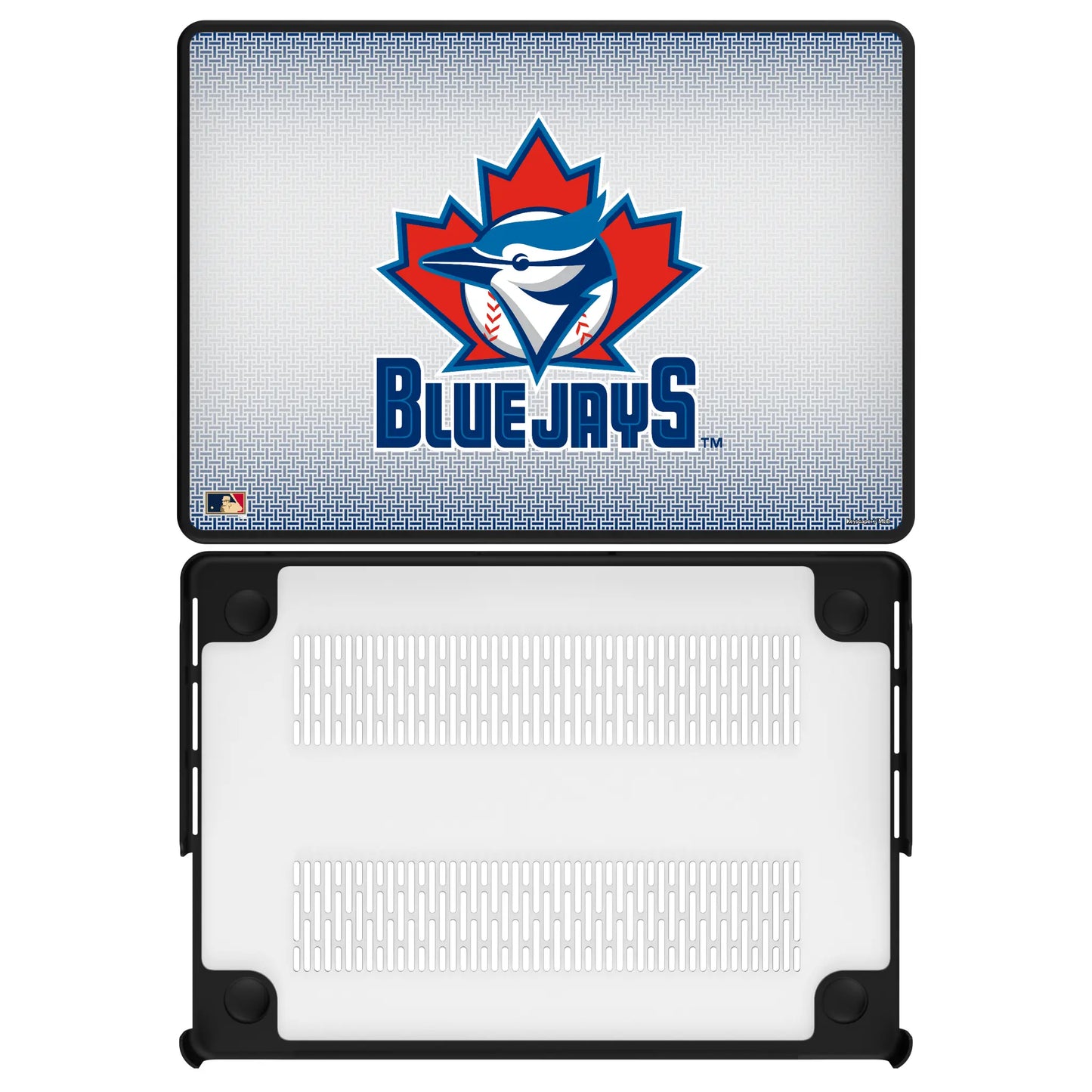 Toronto Blue Jays 1997-2002 - Cooperstown Collection Linen Laptop Case for Apple MacBook