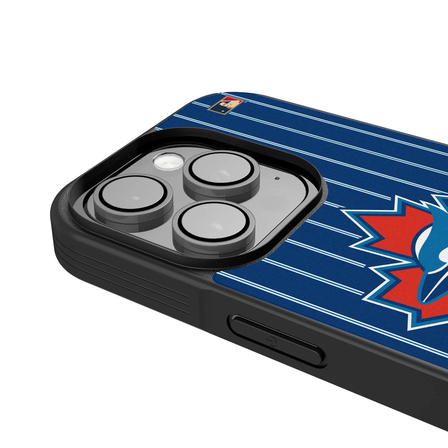 Toronto Blue Jays 1997-2002 - Cooperstown Collection Pinstripe Bump Phone Case for Apple iPhone