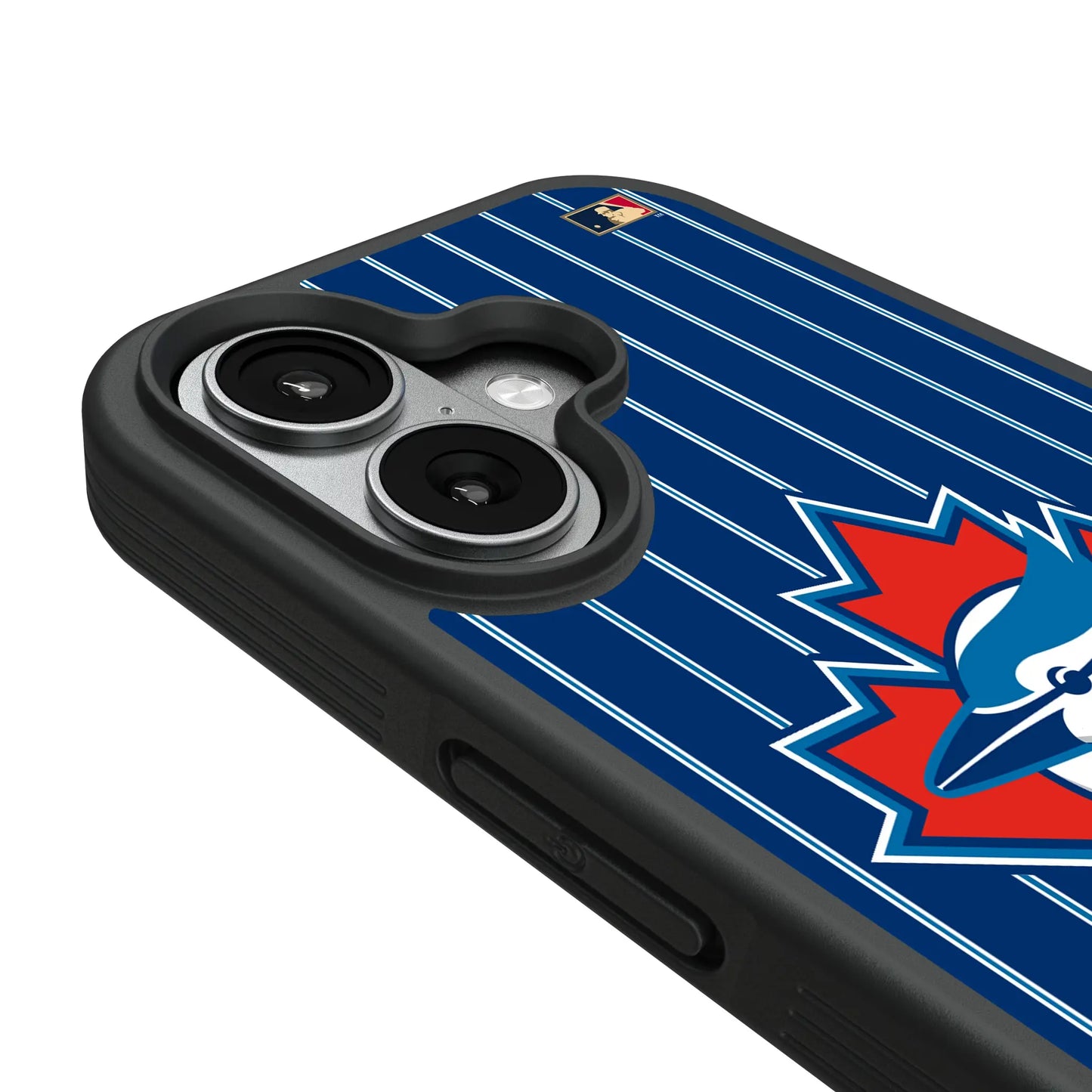 Toronto Blue Jays 1997-2002 - Cooperstown Collection Pinstripe Bump Phone Case for Apple iPhone