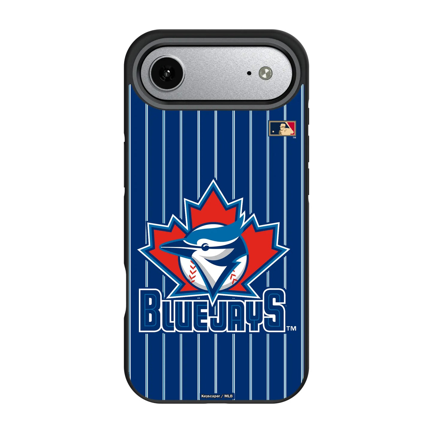Toronto Blue Jays 1997-2002 - Cooperstown Collection Pinstripe Bump Phone Case for Apple iPhone